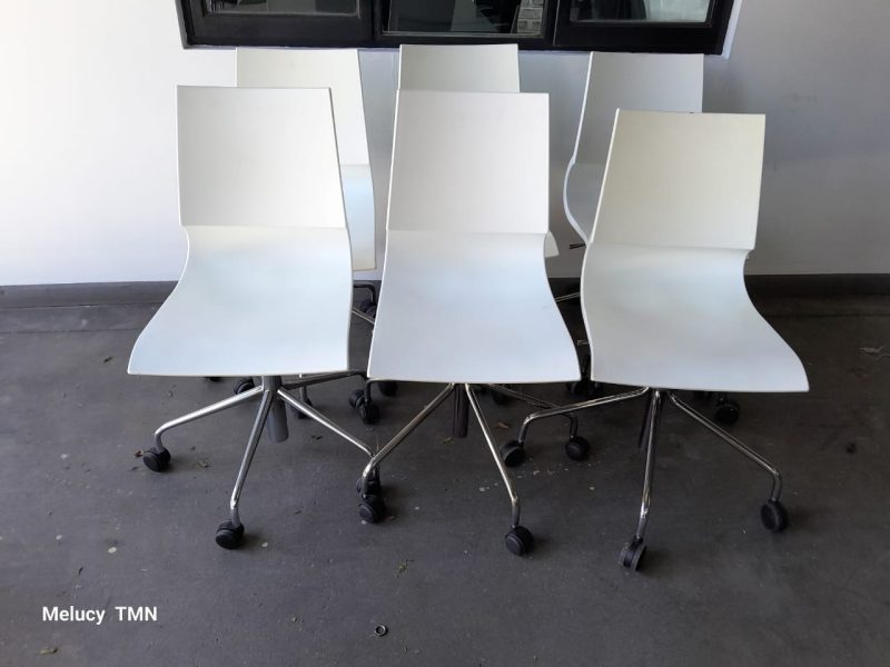 White Boardroom Chairs