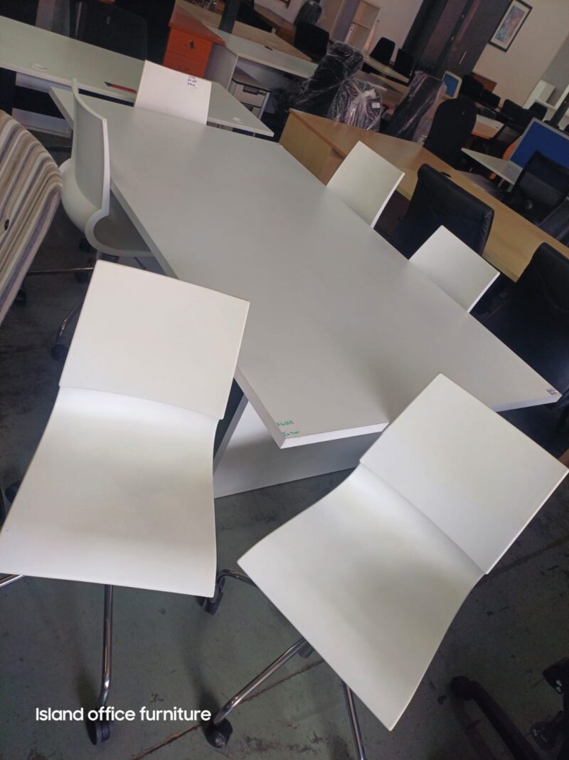 White Boardroom Chairs