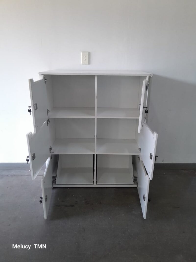 6 Compartment Locker 1200mmH - Image 3